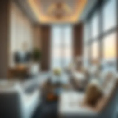 Elegant Interiors of Adagio at The Palm Luxurious interior design showcasing the elegance of Adagio at The Palm