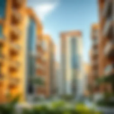 Residential Buildings in Al Markaziyah West Modern residential buildings in Al Markaziyah West