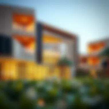 Modern architectural design in Al Telal