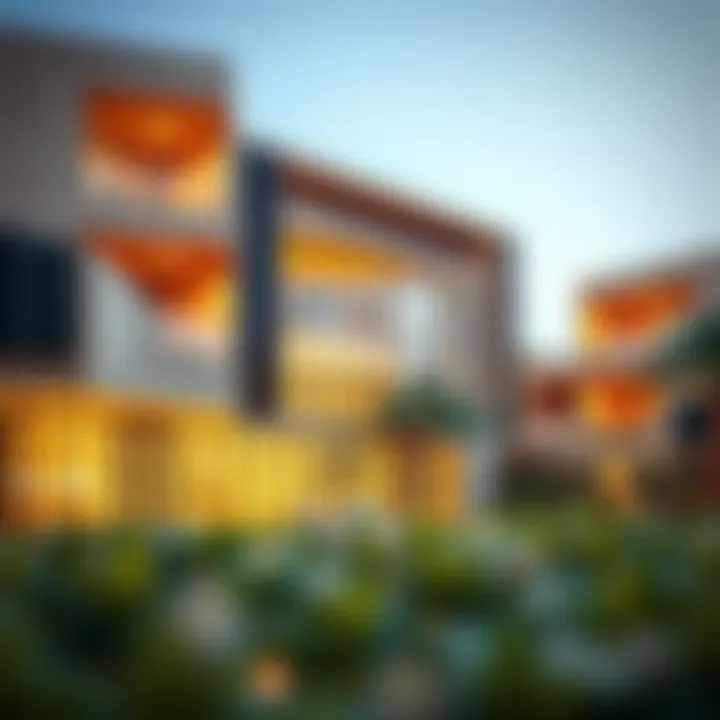 Modern architectural design in Al Telal