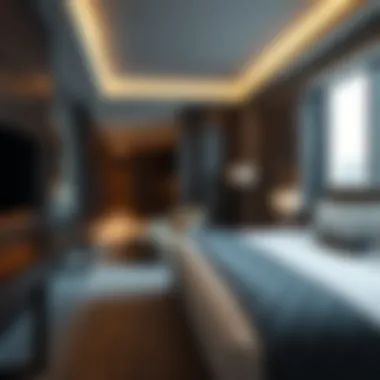 Elegant guest room at Delta Hotel JBR featuring contemporary design