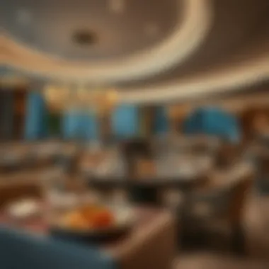 Gourmet dining experience at Delta Hotel JBR highlighting exquisite cuisine