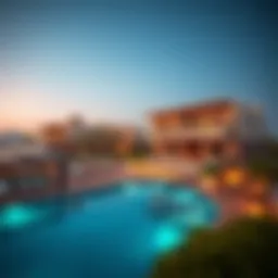 Stunning view of JW Marriott Residences Al Marjan Island