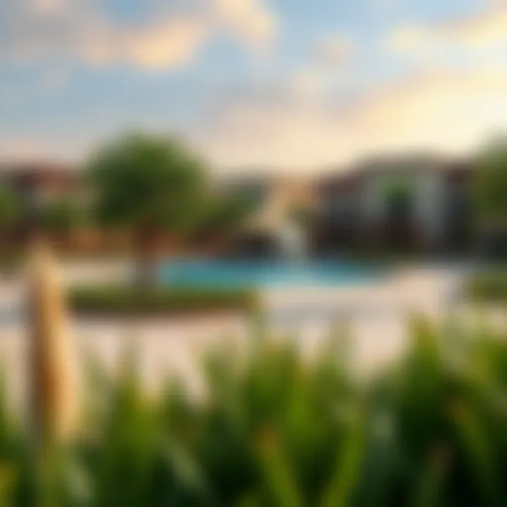 Community amenities including parks and recreational areas in Oxford Gardens