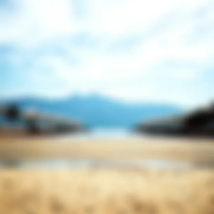 Seasonal changes reflected at Hudayriyat Beach
