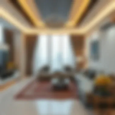 Living Room Interior of a Rental Apartment Living room interior of a rental apartment