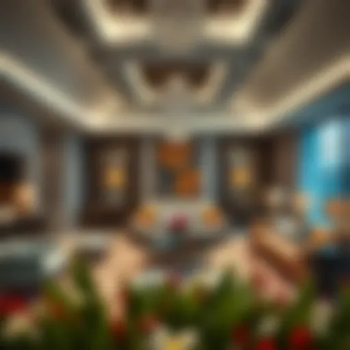 Luxurious interior showcasing The One furniture collection