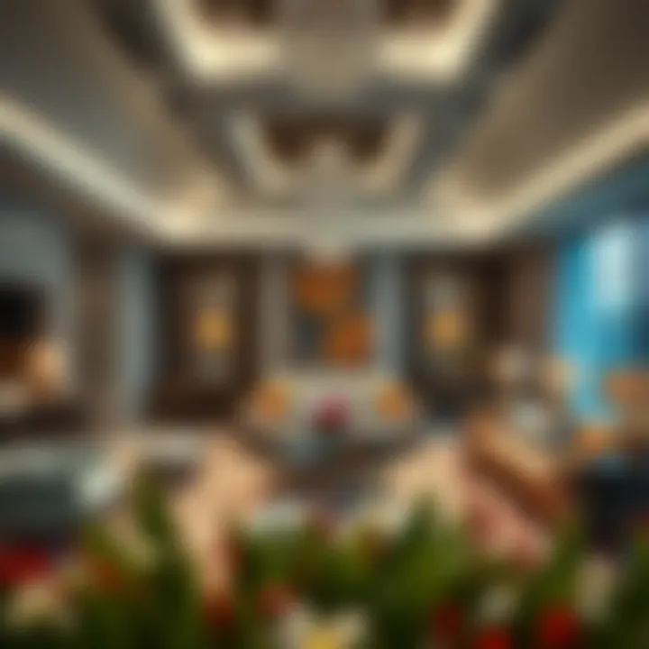 Luxurious interior showcasing The One furniture collection